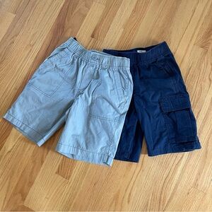 Children’s Place Shorts 2 Pairs Size 8 Gray Blue